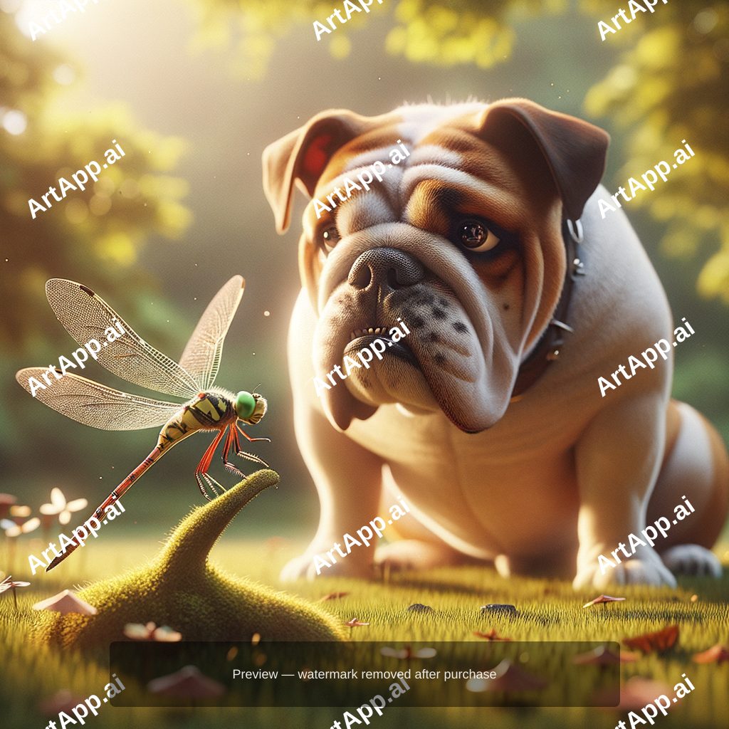 Bulldog & Dragonfly